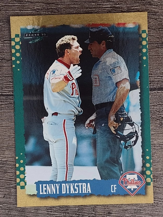 1995 Score Gold Rush #22 Lenny Dykstra