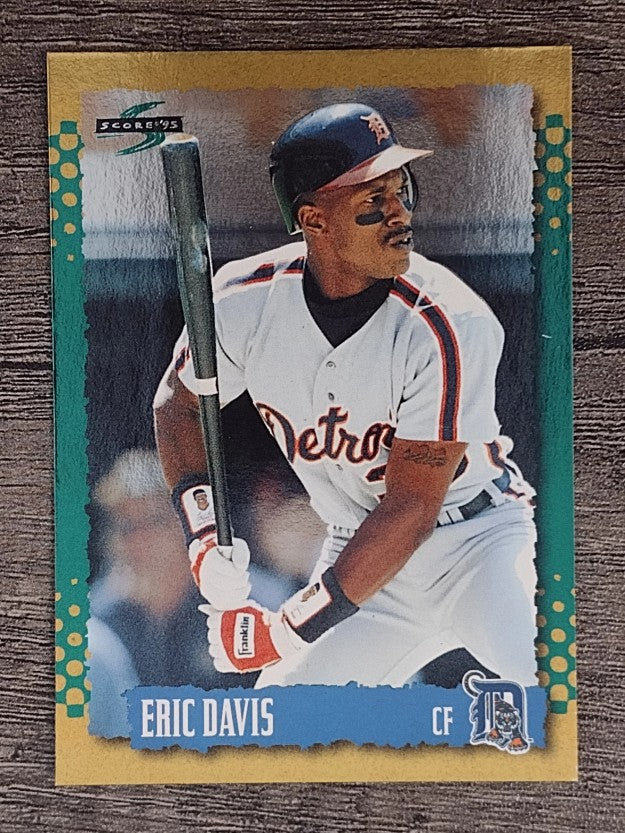 1995 Score Gold Rush #406 Eric Davis