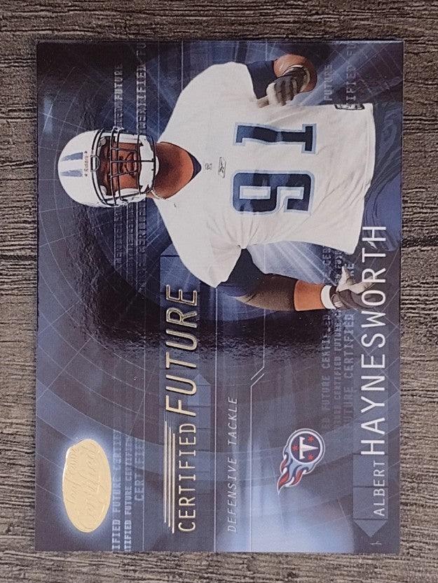 2002 Leaf Certified Future #CF18 Albert Haynesworth (NM)