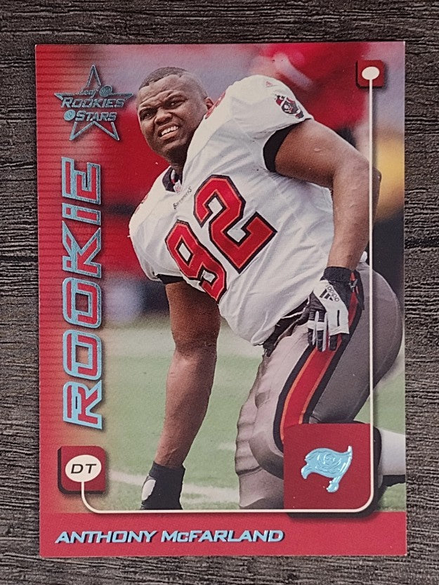1999 Leaf Rookies and Stars #295 Anthony McFarland RC