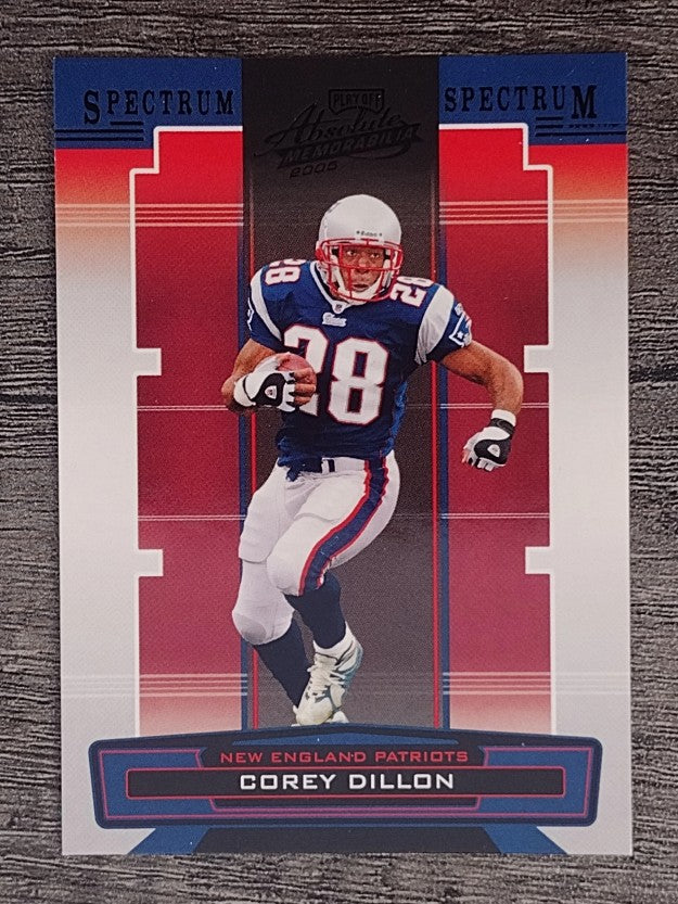 2005 Absolute Memorabilia Spectrum Black Retail #88 Corey Dillon