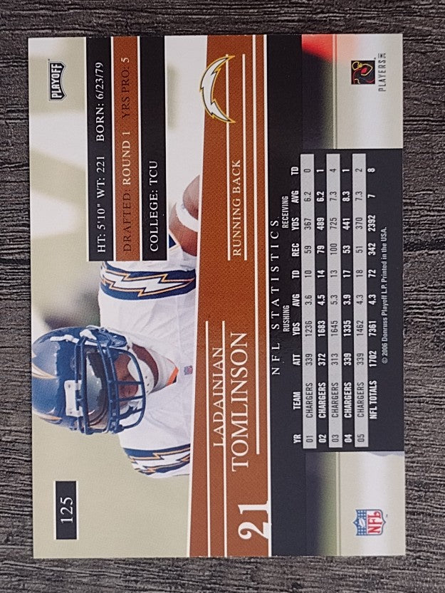 2006 Playoff Prestige #125 LaDainian Tomlinson