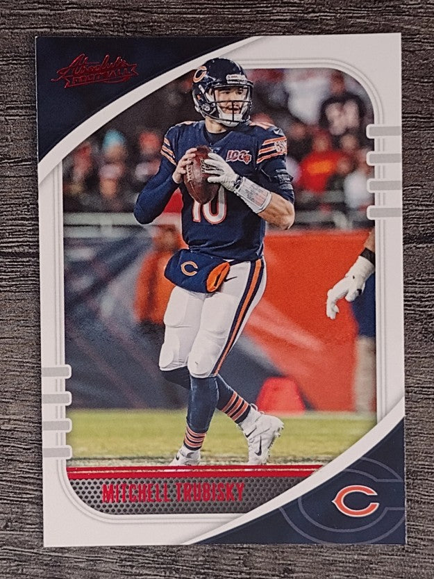 2020 Absolute Red #57 Mitchell Trubisky (NM)