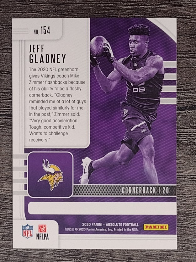 2020 Absolute Retail #154 Jeff Gladney