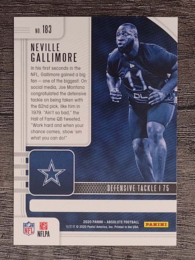 2020 Absolute Retail #183 Neville Gallimore