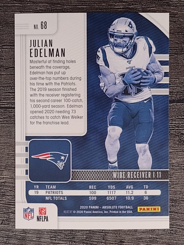 2020 Absolute Green #68 Julian Edelman