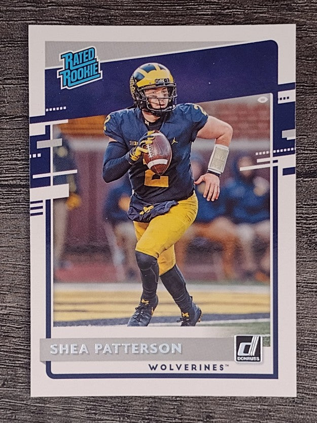 2020 Donruss Rated Rookies Draft Picks #23 Shea Patterson