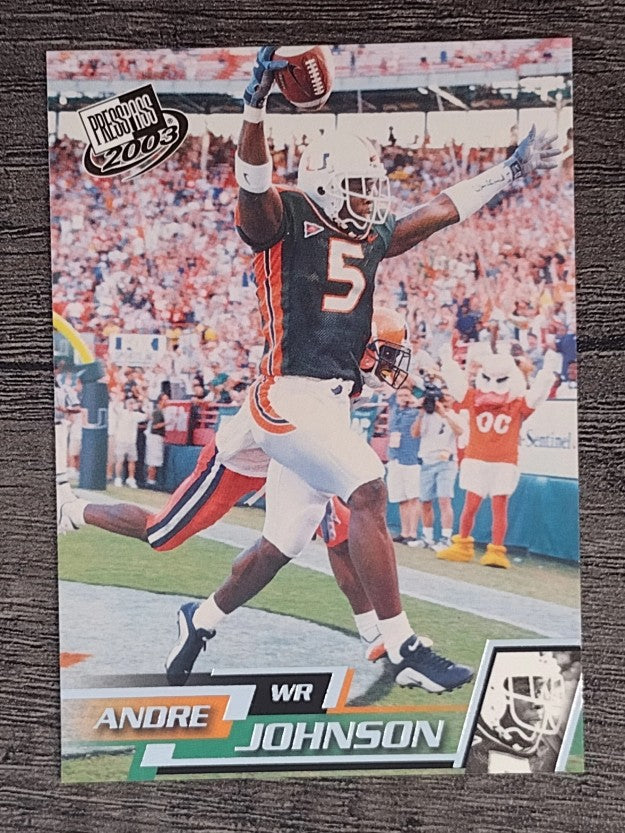 2003 Press Pass #25 Andre Johnson