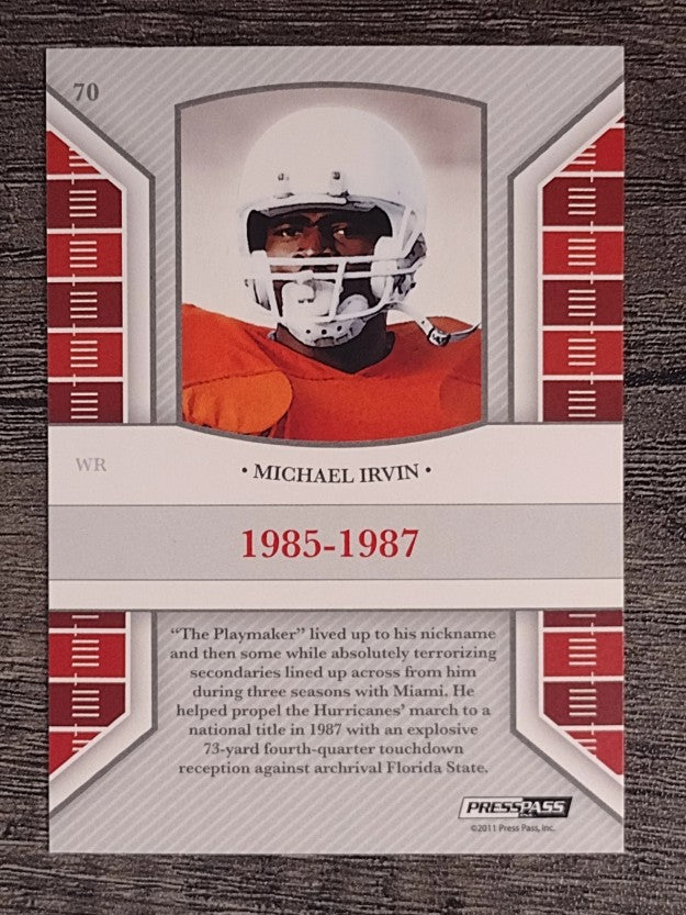 2011 Press Pass Legends #70 Michael Irvin