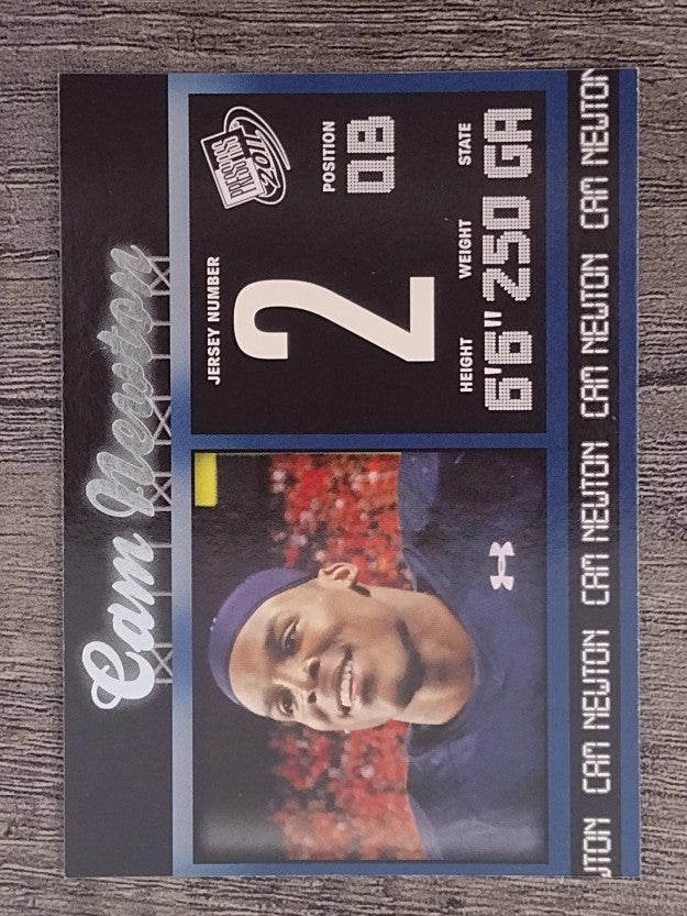2011 Press Pass #6 Cam Newton