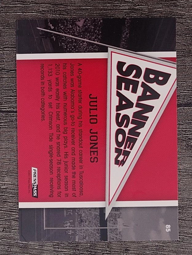 2011 Press Pass #85 Julio Jones BS