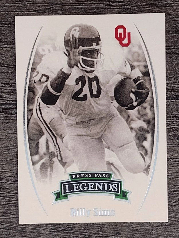 2007 Press Pass Legends #94 Billy Sims