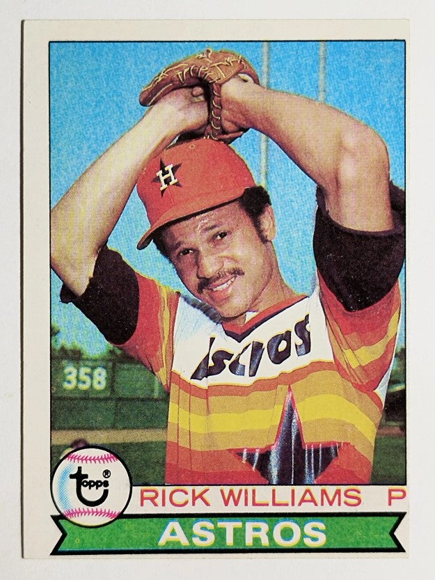 1979 Topps #437 Rick Williams RC (VGEX)