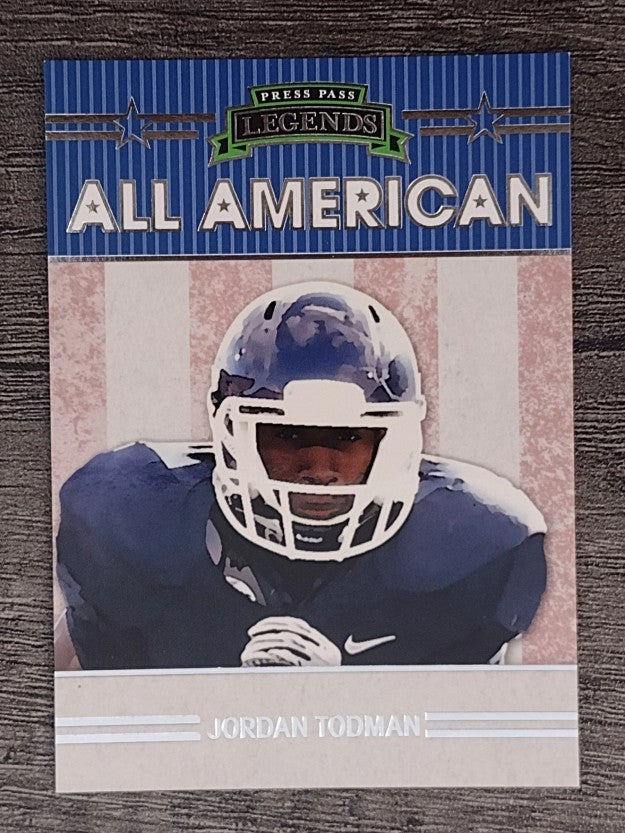 2011 Press Pass Legends All Americans #AA12 Jordan Todman