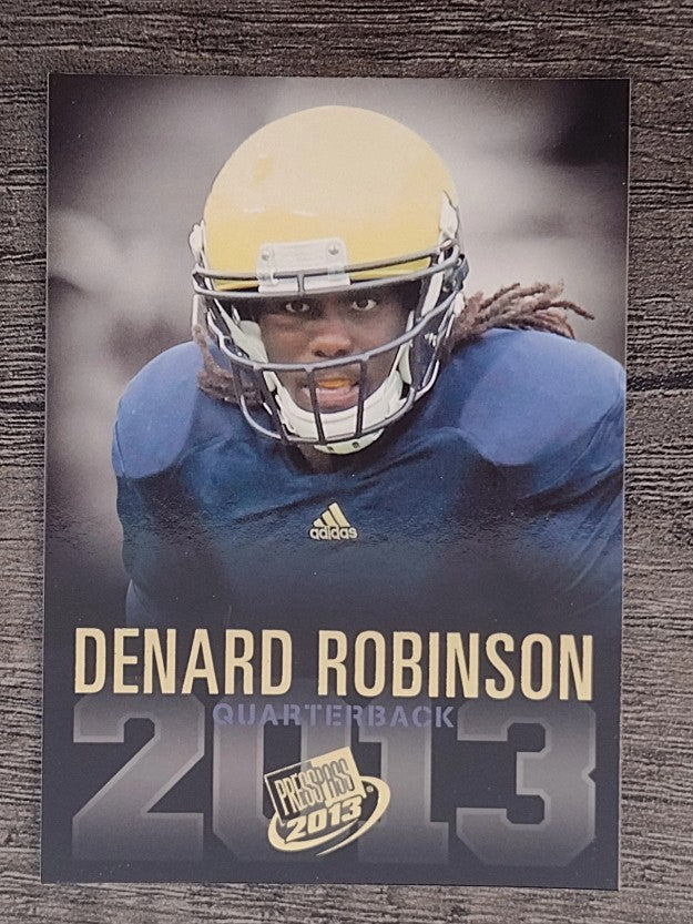 2013 Press Pass Gold #38 Denard Robinson