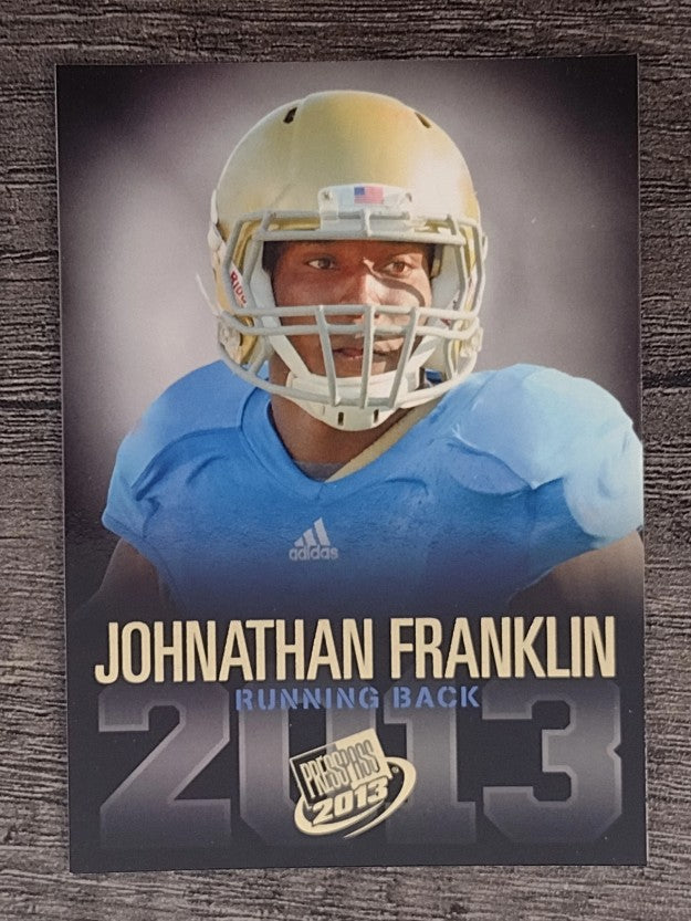 2013 Press Pass Gold #14 Johnathan Franklin