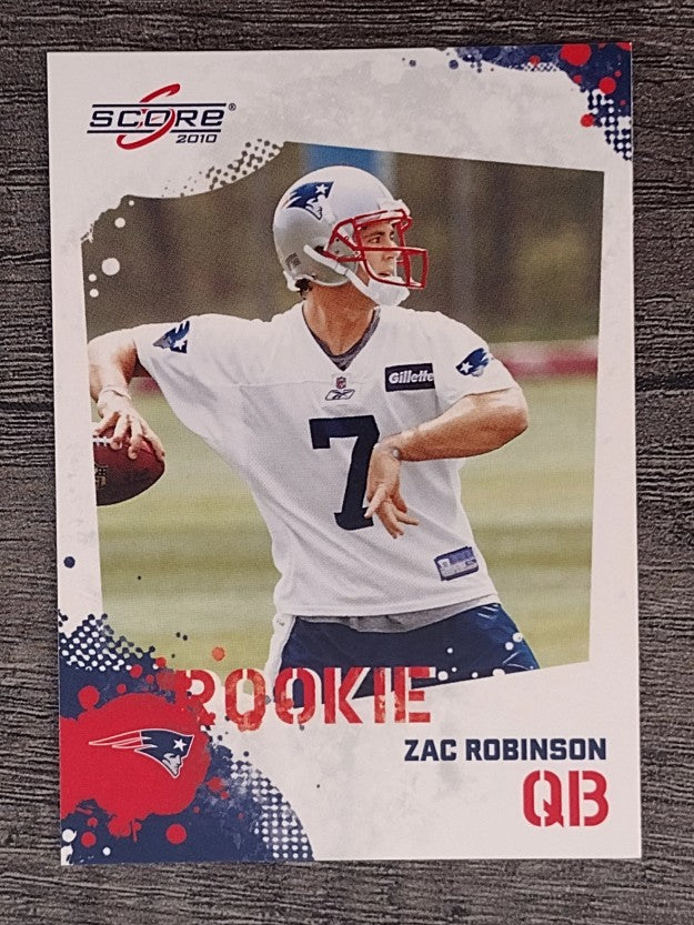 2010 Score #400 Zac Robinson RC