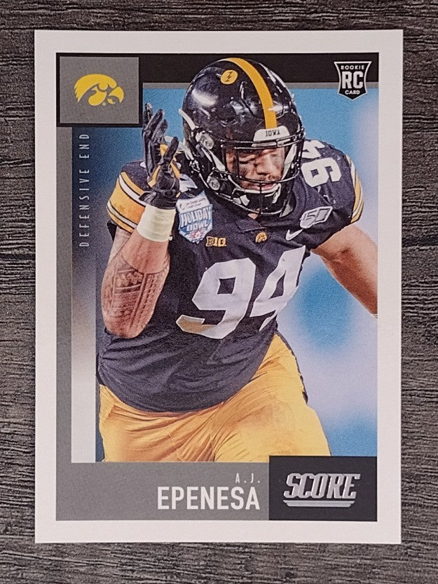 2020 Score #337 A.J. Epenesa RC