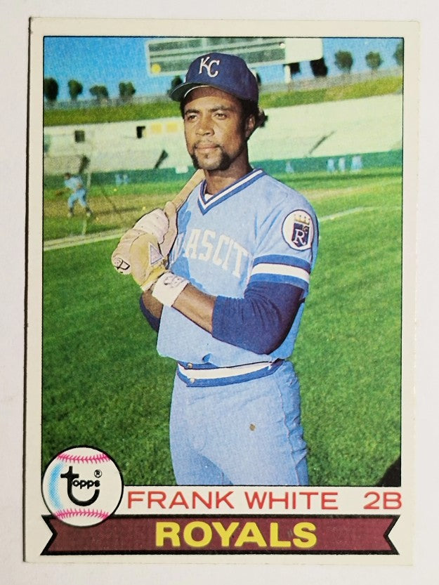 1979 Topps #439 Frank White (EX)