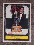 1991-92 Score American #431 Ed Belfour/Vezina Trophy