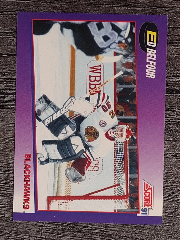 1991-92 Score American #290 Ed Belfour