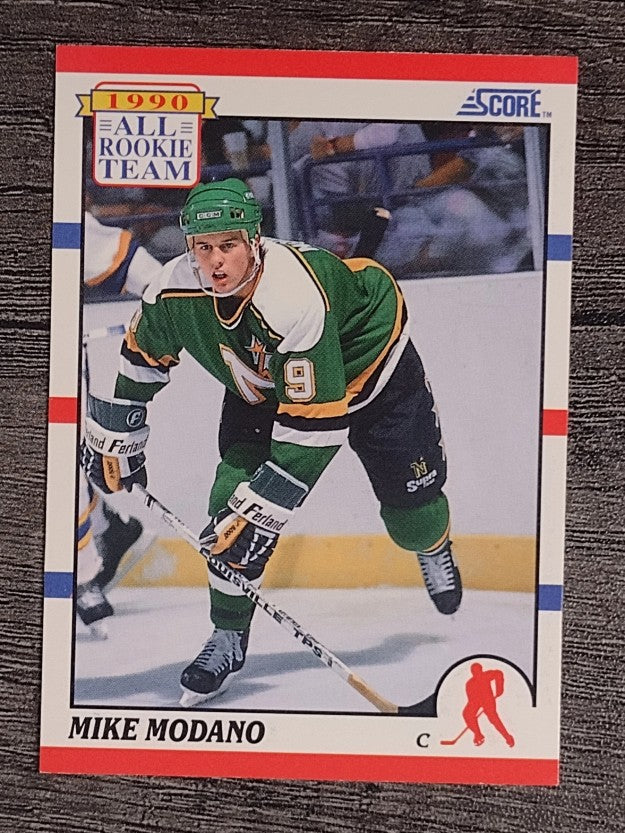 1990-91 Score #327 Mike Modano ART