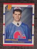 1990-91 Score #435 Owen Nolan RC