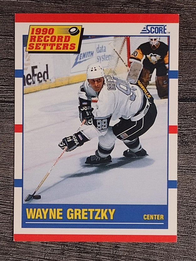1990-91 Score #347 Wayne Gretzky RB (NM)