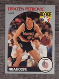 1990-91 Hoops #248 Drazen Petrovic RC (NM)