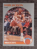 1990-91 Hoops #205 Mark Jackson/Lyle and Erik Menendez in background