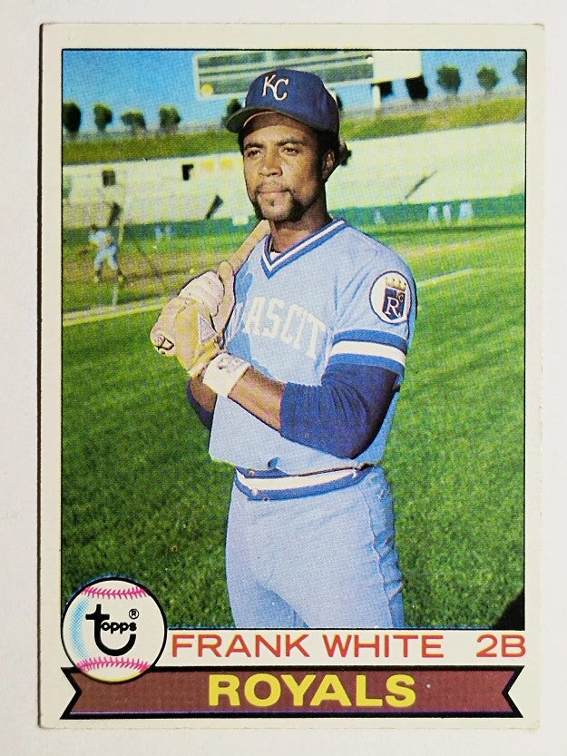 1979 Topps #439 Frank White (EX)