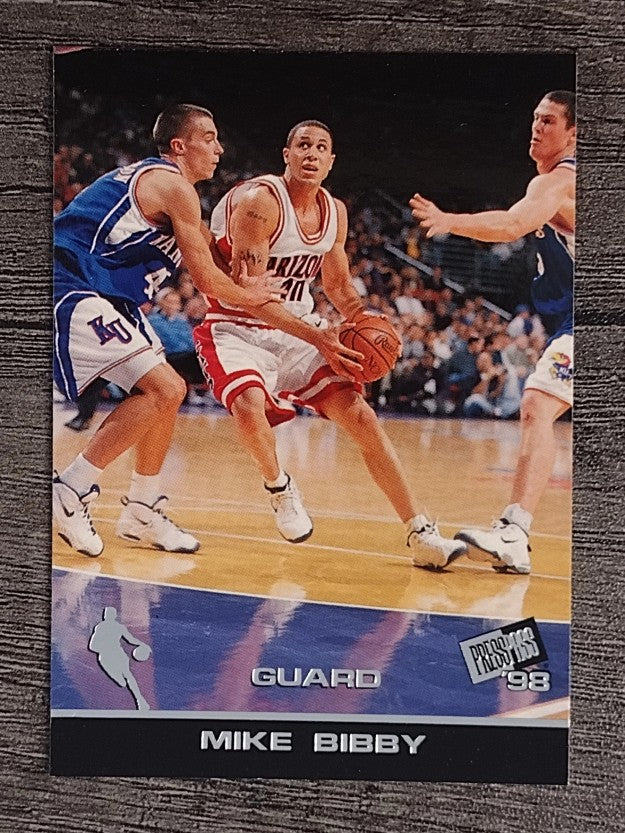 1998 Press Pass In The Zone #1 Mike Bibby