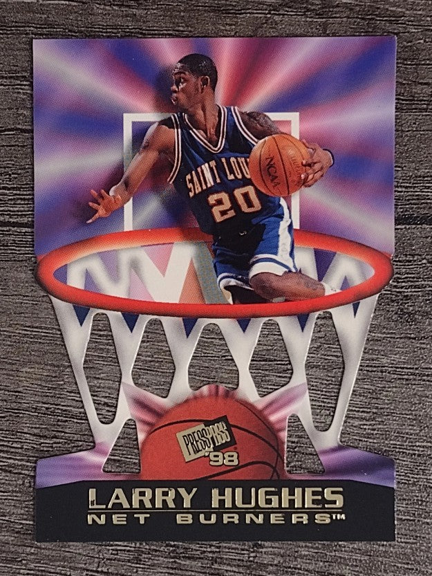1998 Press Pass Net Burners #7 Larry Hughes