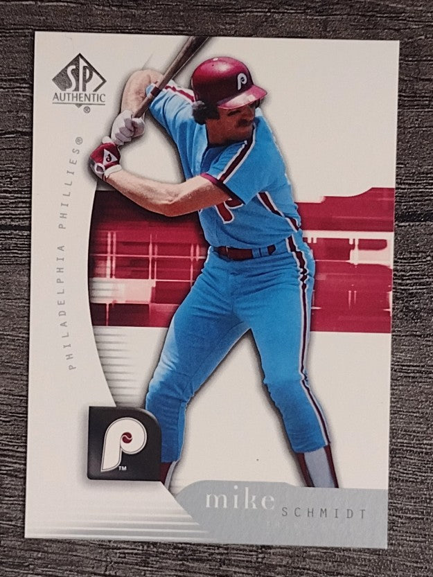 2005 SP Authentic #72 Mike Schmidt