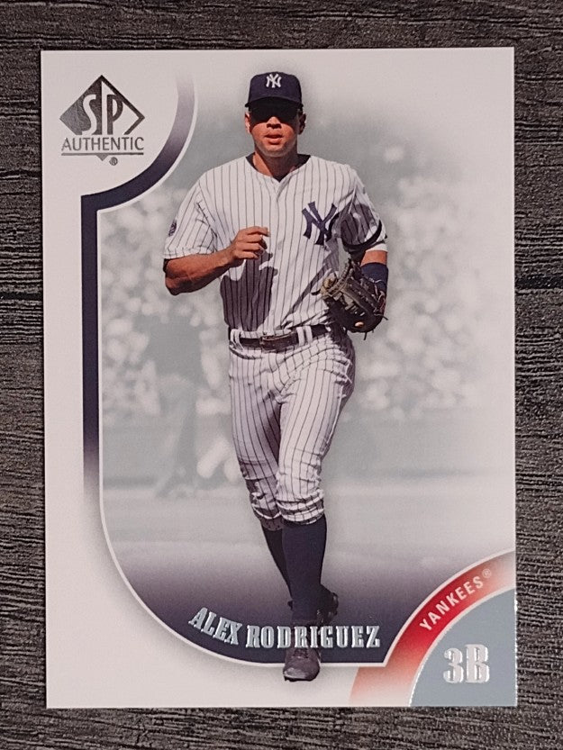 2009 SP Authentic #13 Alex Rodriguez