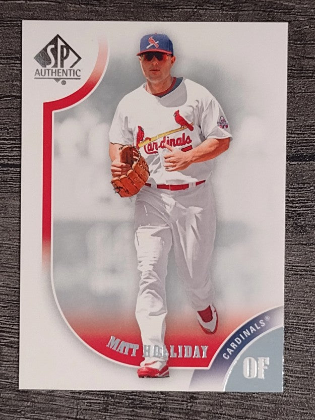 2009 SP Authentic #78 Matt Holliday