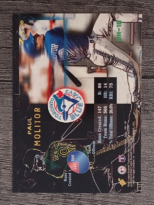 1995 Stadium Club Crunch Time #7 Paul Molitor