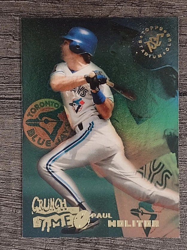 1995 Stadium Club Crunch Time #7 Paul Molitor