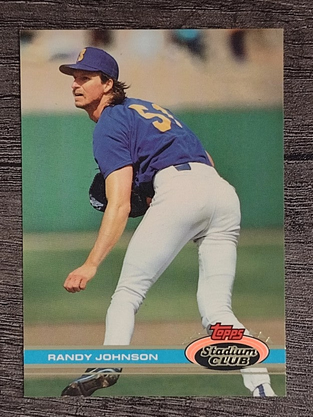 1991 Stadium Club #409 Randy Johnson