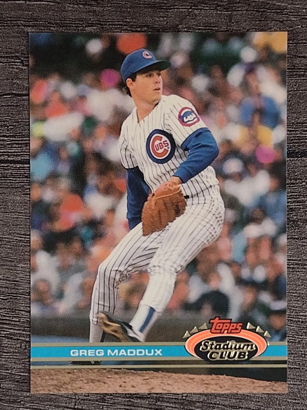 1991 Stadium Club #126 Greg Maddux (NM)