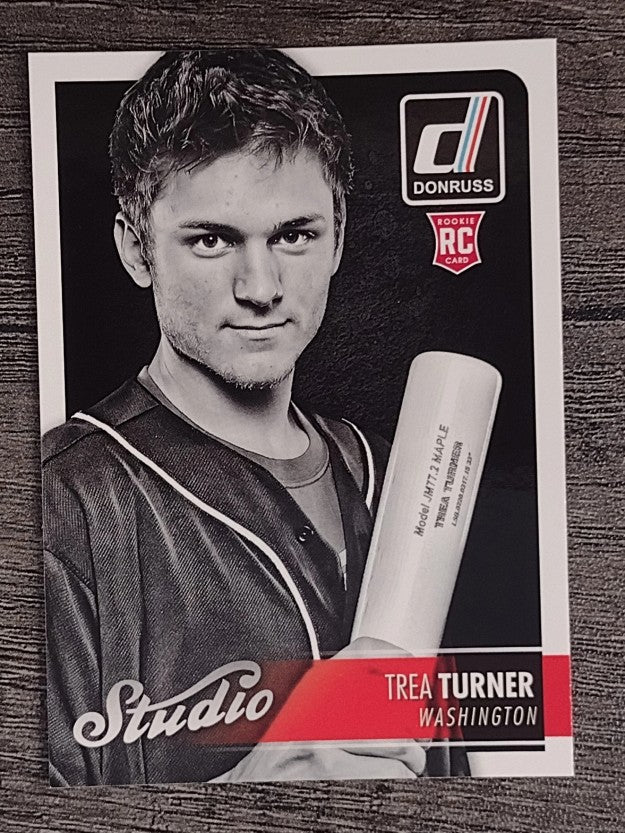 2016 Donruss Studio #S7 Trea Turner