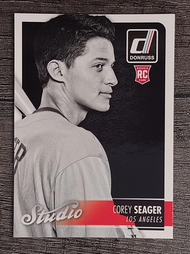 2016 Donruss Studio #S5 Corey Seager