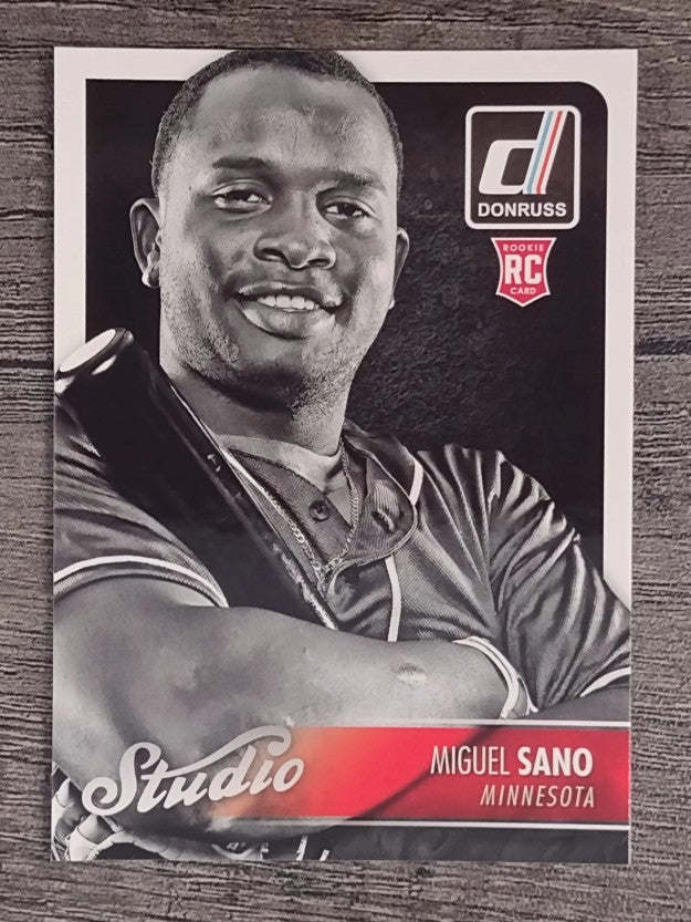 2016 Donruss Studio #S4 Miguel Sano