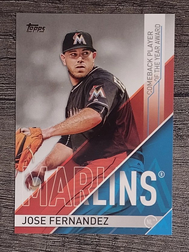 2017 Topps MLB Awards #CBP2 Jose Fernandez
