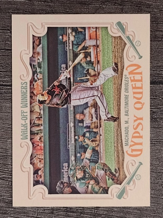 2016 Topps Gypsy Queen Walk Off Winners #GWO2 Manny Machado