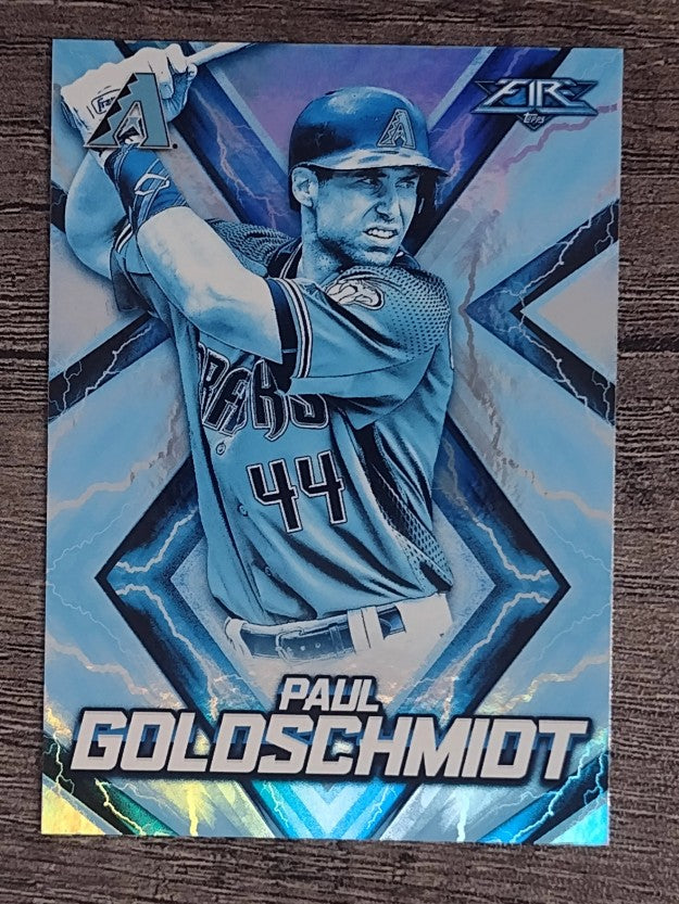 2017 Topps Fire Blue Chip #39 Paul Goldschmidt