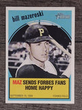 2008 Topps Heritage Baseball Flashbacks #BF4 Bill Mazeroski