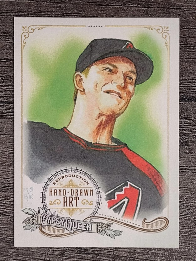 2017 Topps Gypsy Queen Hand Drawn Art Reproductions #GQARZG2 Zack Greinke