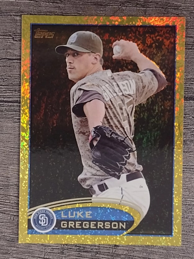 2012 Topps Gold Sparkle #221 Luke Gregerson (NM)