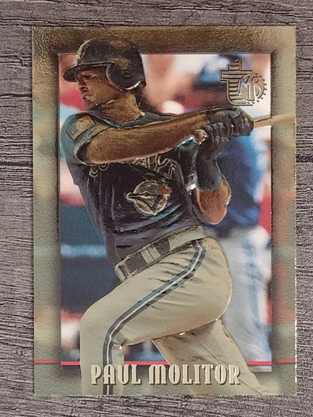 1995 Topps Embossed Golden Idols #19 Paul Molitor